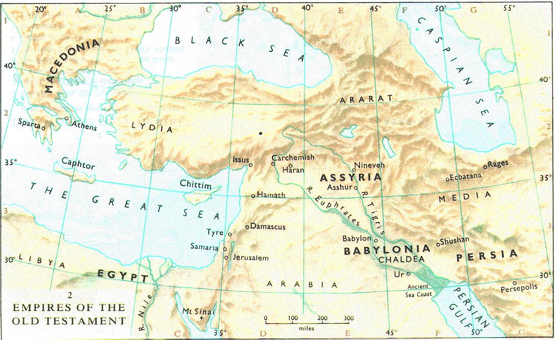 Maps from the holy Bible  خرائط الكتاب المقدس